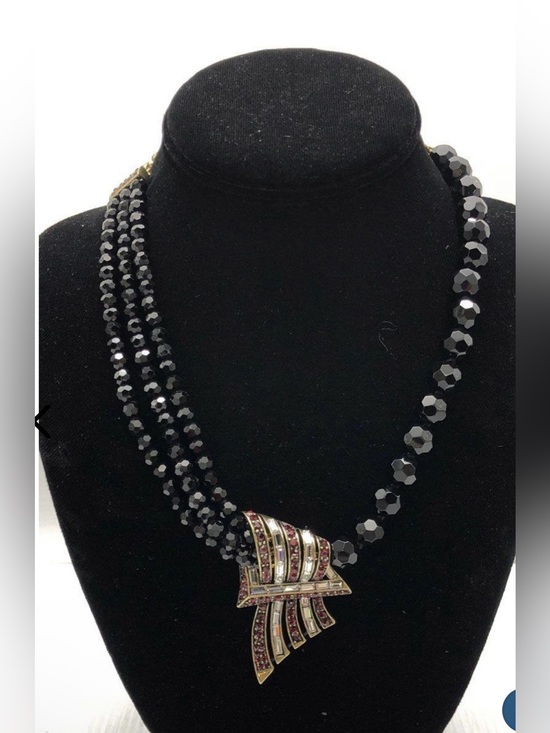 Heidi Daus Jewelry - Heidi Daus RARE VINTAGE Authentic Art Deco Statement Necklace NIB